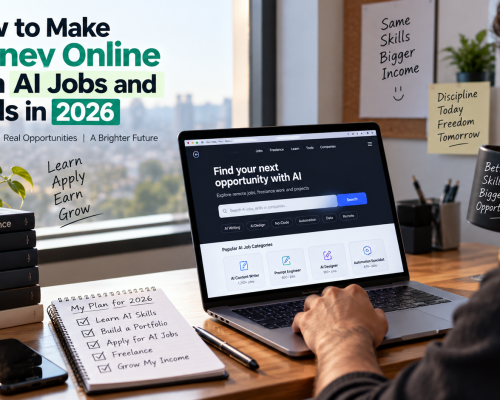 How to Make Money Online with AI Jobs and Skills in 2026